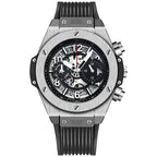 Heren Sport Siliconen Kalender Quartz Horloge II