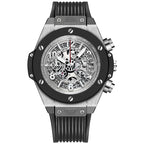 Heren Sport Siliconen Kalender Quartz Horloge II